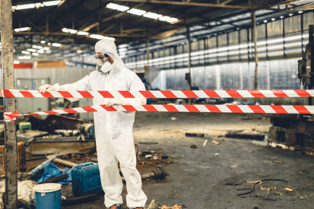 Professional Infectious Disease Decontamination technician working in Edison, GA